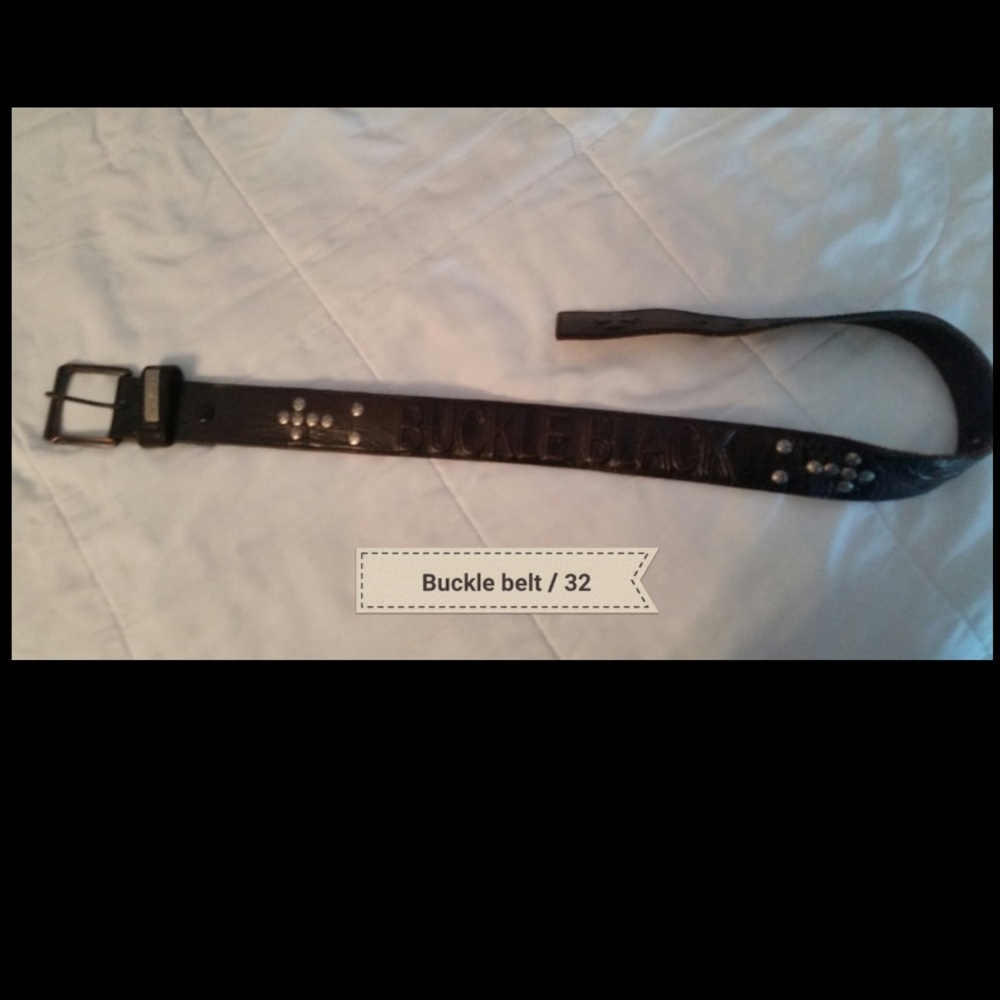 Buckle belt